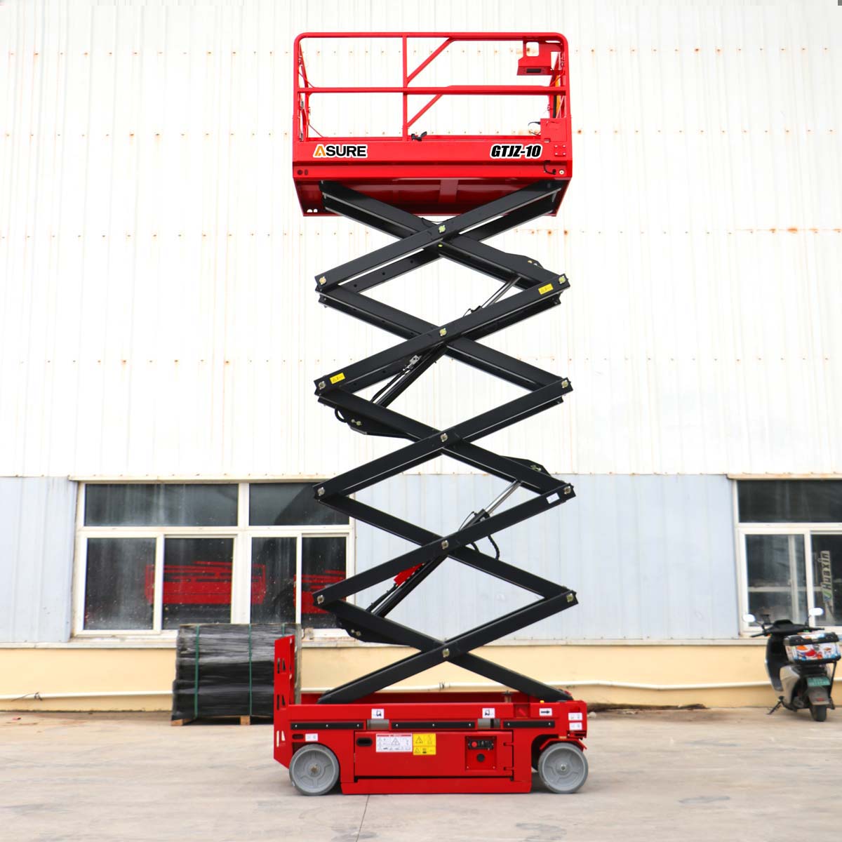 New ASURE GTJZ-10 Scissor lift — product image