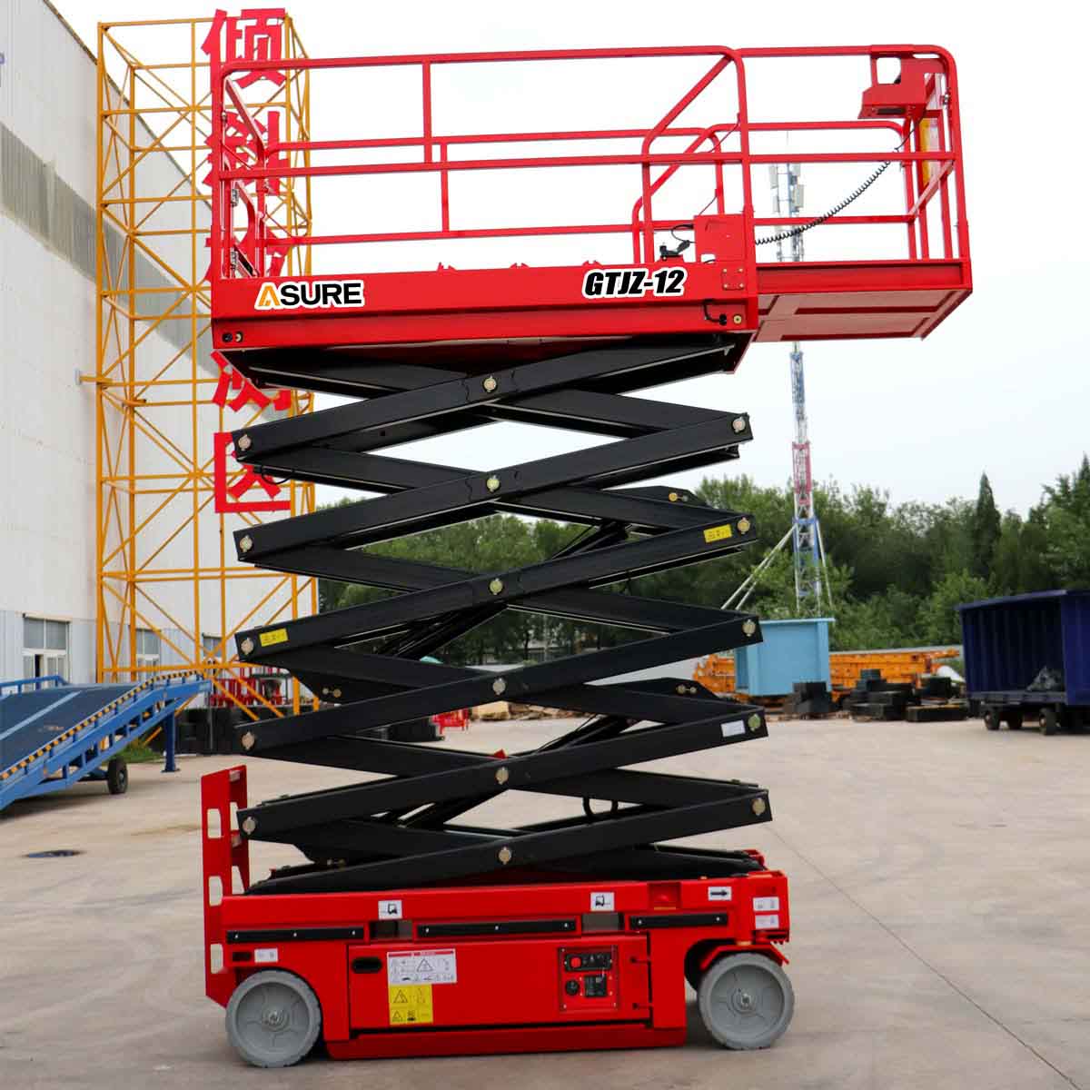 New ASURE GTJZ-12 Scissor lift — product image