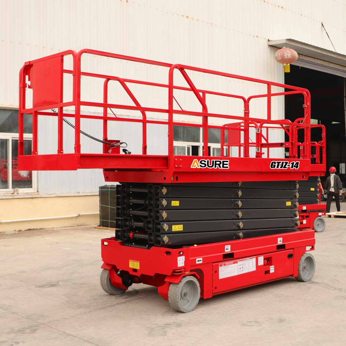 New ASURE GTJZ-14 Scissor lift — product image