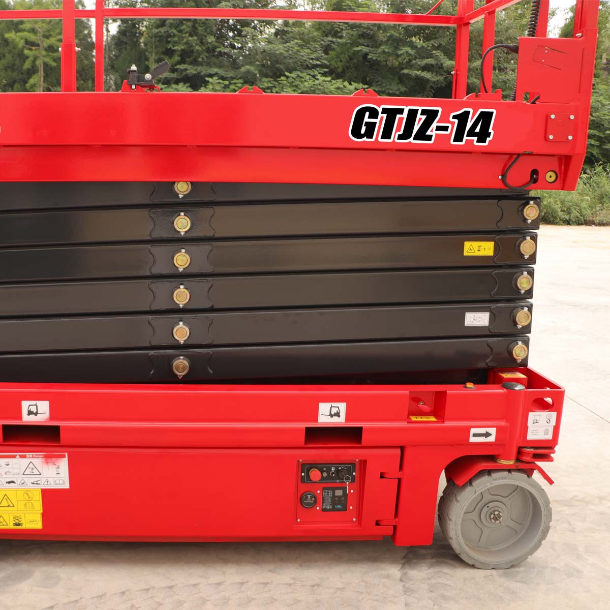 New ASURE GTJZ-14 Scissor lift — product image