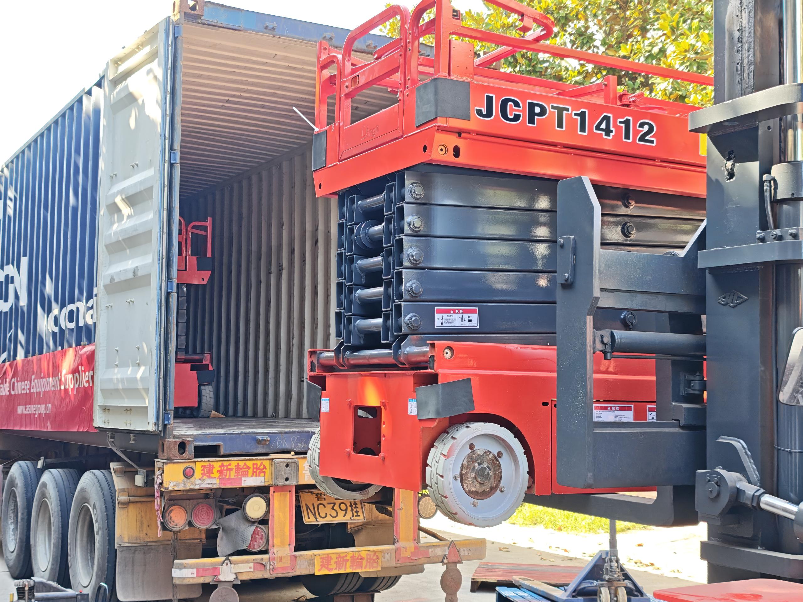 Used Dingli JCPT1412HD Scissor lift